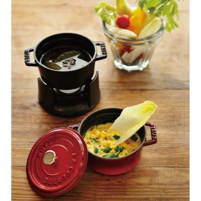 動画あり】staub ストウブ ミニ ピコ ココット ラウンド 10cm 鋳物