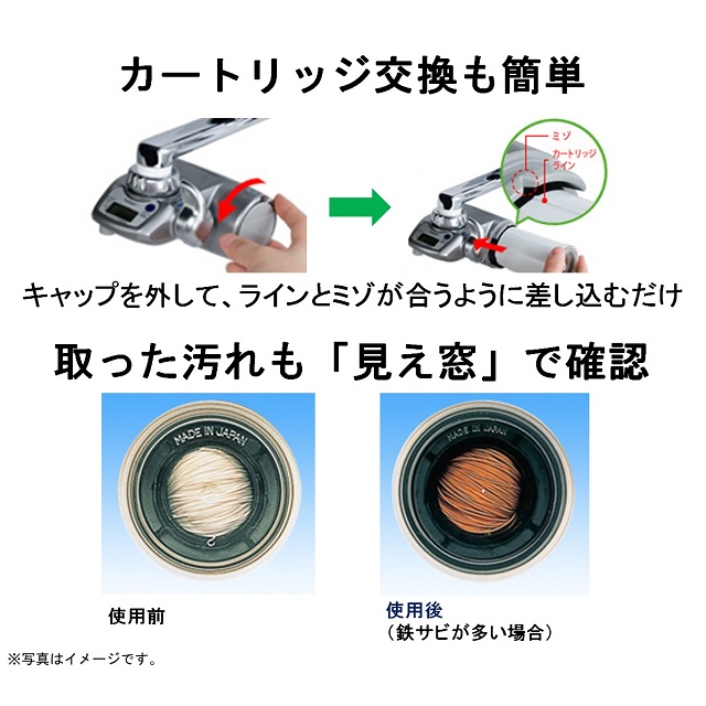 東レ 浄水器 トレビーノスーパーシリーズ交換用カートリッジ 3個入り