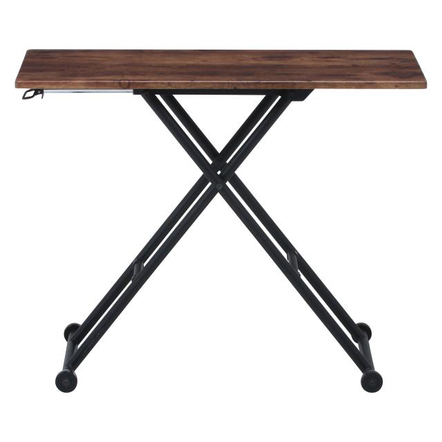 テーブル 昇降式テーブル フリーテーブル ナビア ヴィンテージ風