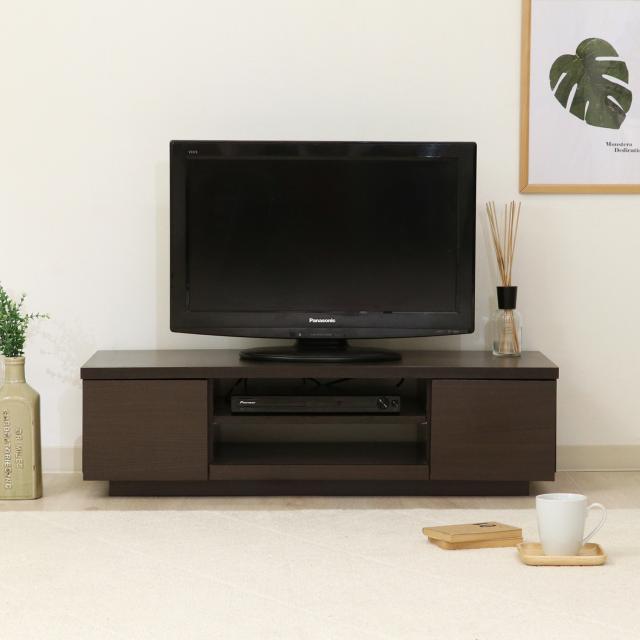 ローボード テレビ台 TVボード 100幅 ブラウン 収納 ラック 引き出し プレーヤー CD DVD シンプル リビングの通販は