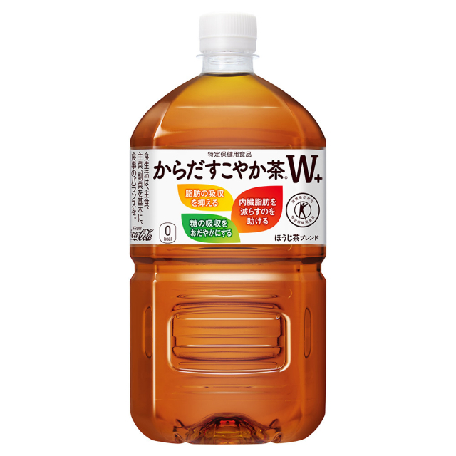 コカ・コーラ からだすこやか茶W＋ 1.05L×12本（12本×1ケース） 特定