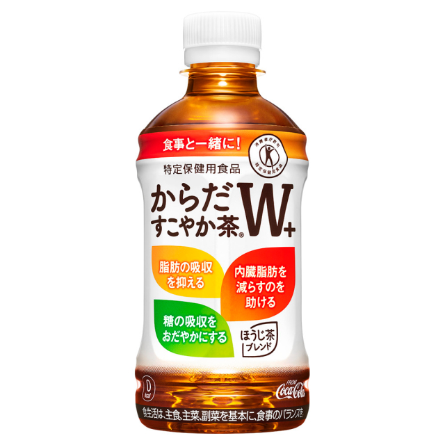 コカ・コーラ からだすこやか茶W＋ 350mL×24本（24本×1ケース） 特定