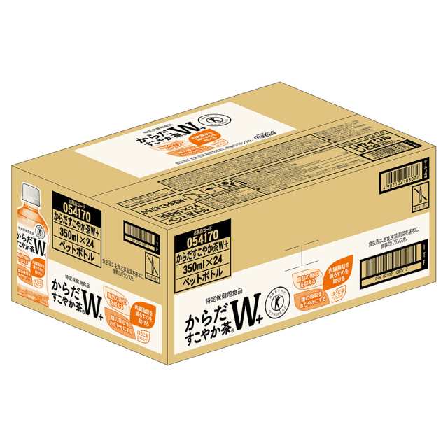 Amazon | [トクホ] コカ・コーラ からだすこやか茶W 350mlPET×24