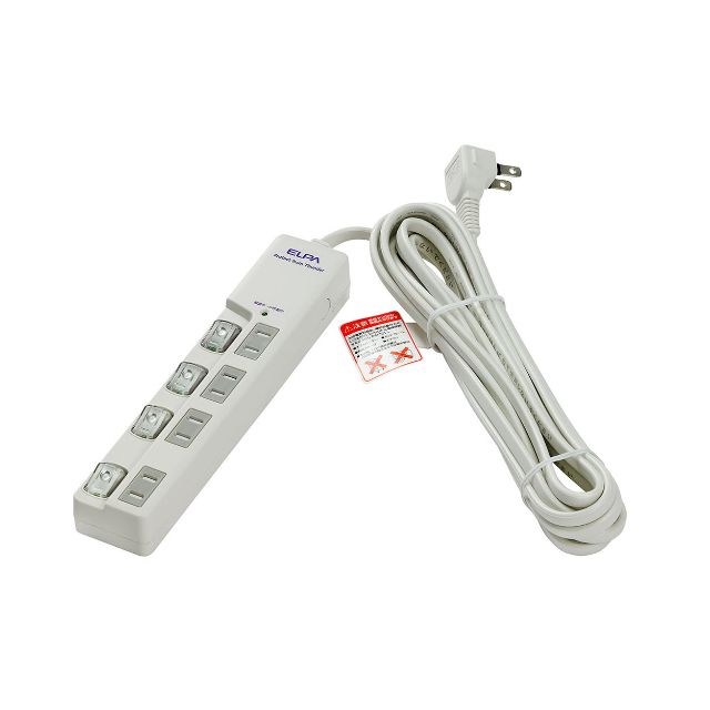 ｌｅｄランプスイッチ付タップウエ 電源タップ コンセント タコ足 延長コード 安全 燃えにくい 耐雷 Pcアクセサリ 電気配線 コード付きタの通販はau Pay マーケット Au Pay マーケット ダイレクトストア