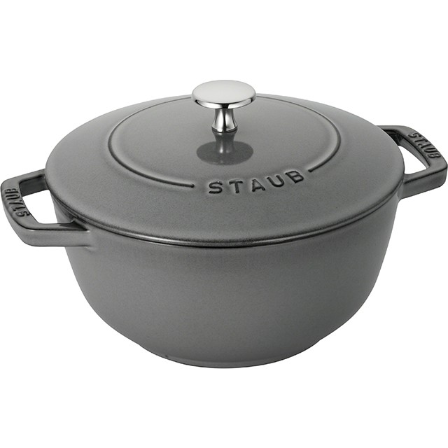 staub ストウブ 鍋 ワナベ Wa-NABE L 20cm 日本正規販売品 両手 鋳物