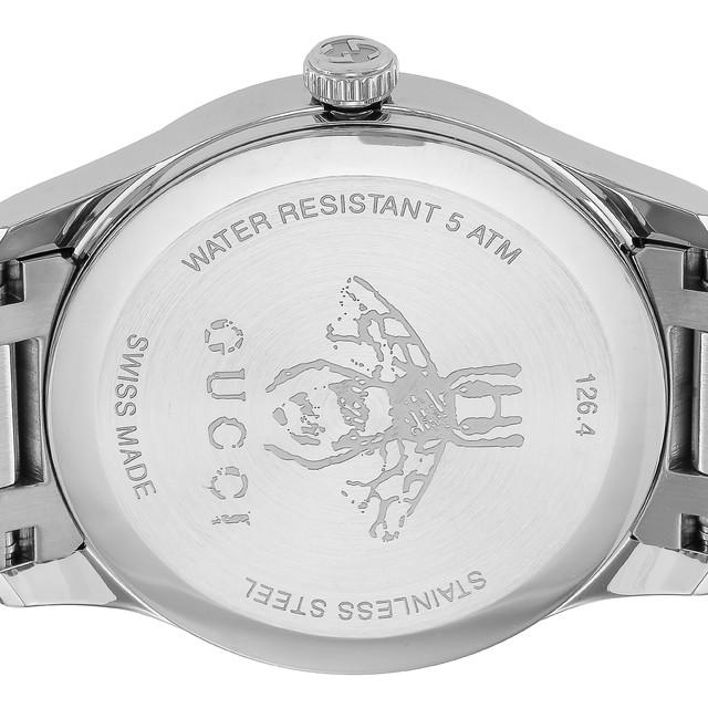 GUCCI(グッチ) 腕時計 YA1264029A Gタイムレス メンズ ブラックの通販