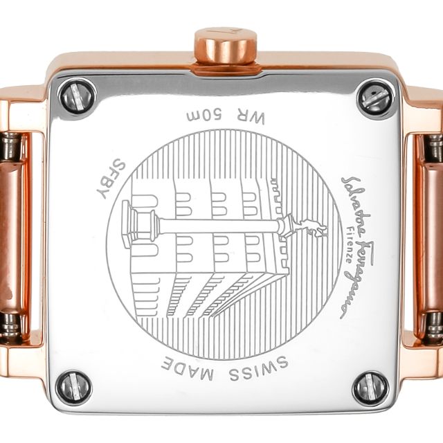 【ポイント増量中】フェラガモ Ferragamo SQUARE クォーツ レディース SFBY00219 スイス 時計 腕時計_5