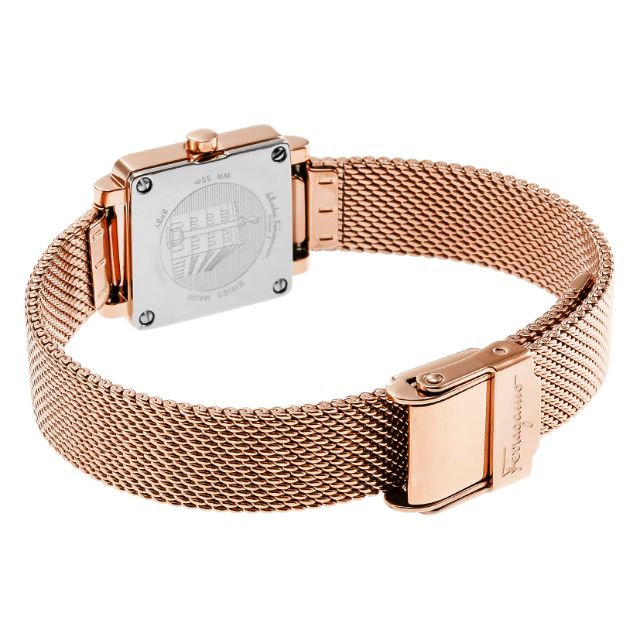 【ポイント増量中】フェラガモ Ferragamo SQUARE クォーツ レディース SFBY00219 スイス 時計 腕時計_4
