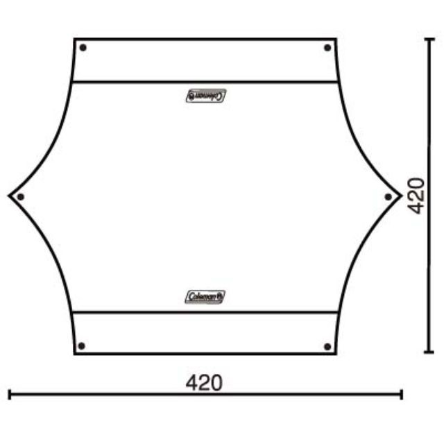 コールマン ヘキサライトII 2000038145 アウトドア キャンプ タープ シェード