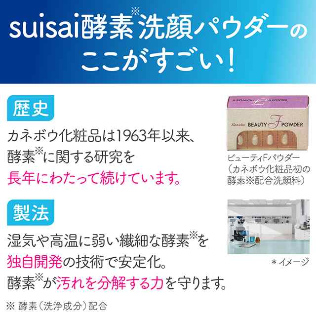 酵素洗顔 スイサイ suisai ビューティクリア パウダーウォッシュN 0.4g×32個 毛穴ケア 黒ずみ 角栓 カネボウの通販はau PAY  マーケット - au PAY マーケット ダイレクトストア | au PAY マーケット－通販サイト