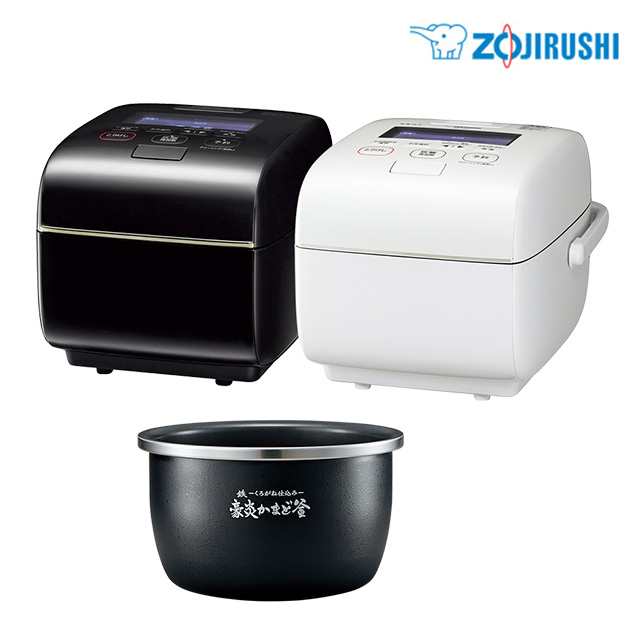 ZOJIRUSHI 象印 炎舞炊き NW-LB18-BZ [濃墨] 炊飯器-