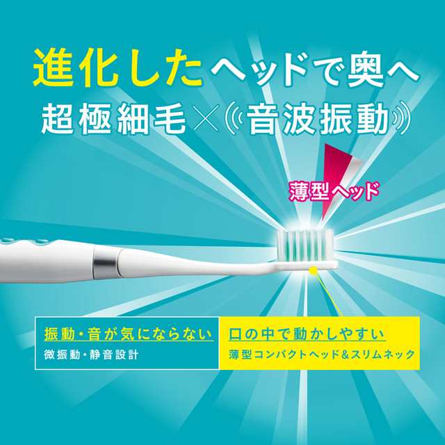 システマ 音波アシストブラシ ふつう 本体＋付替ブラシセット（グリーン） ライオン まとめ買い 歯ブラシ 電動歯ブラシの通販はau PAY マーケット  - au PAY マーケット ダイレクトストア