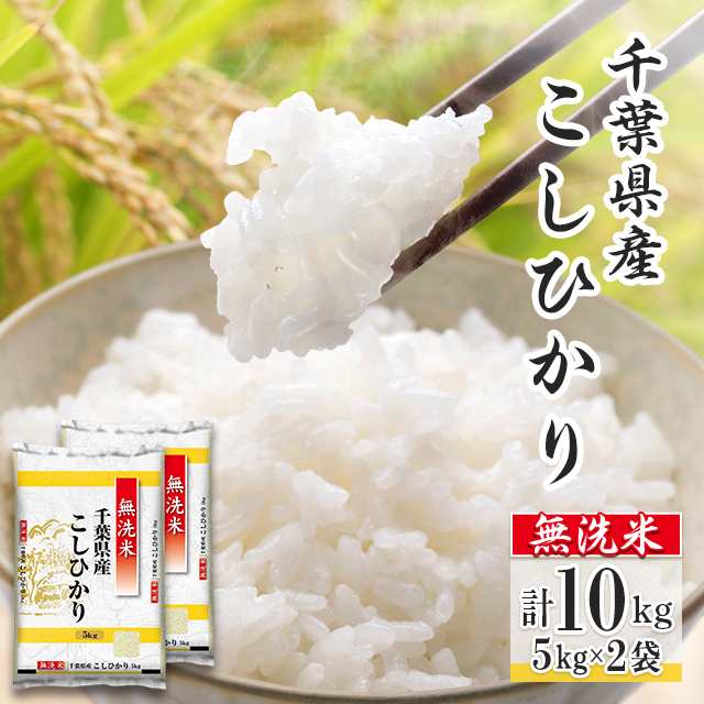 無洗米 コシヒカリ 5kg 千葉県産