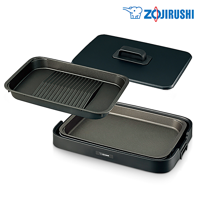 ホットプレート 角型ホットプレート 2枚プレート 深型 焼肉 やきやき EA-KE20 象印