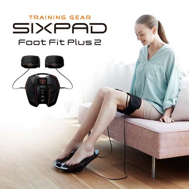 EMSの強さレベルが増えた★リモコン付き☆シックスパッド フットフィット2 SIXPAD FootFit2