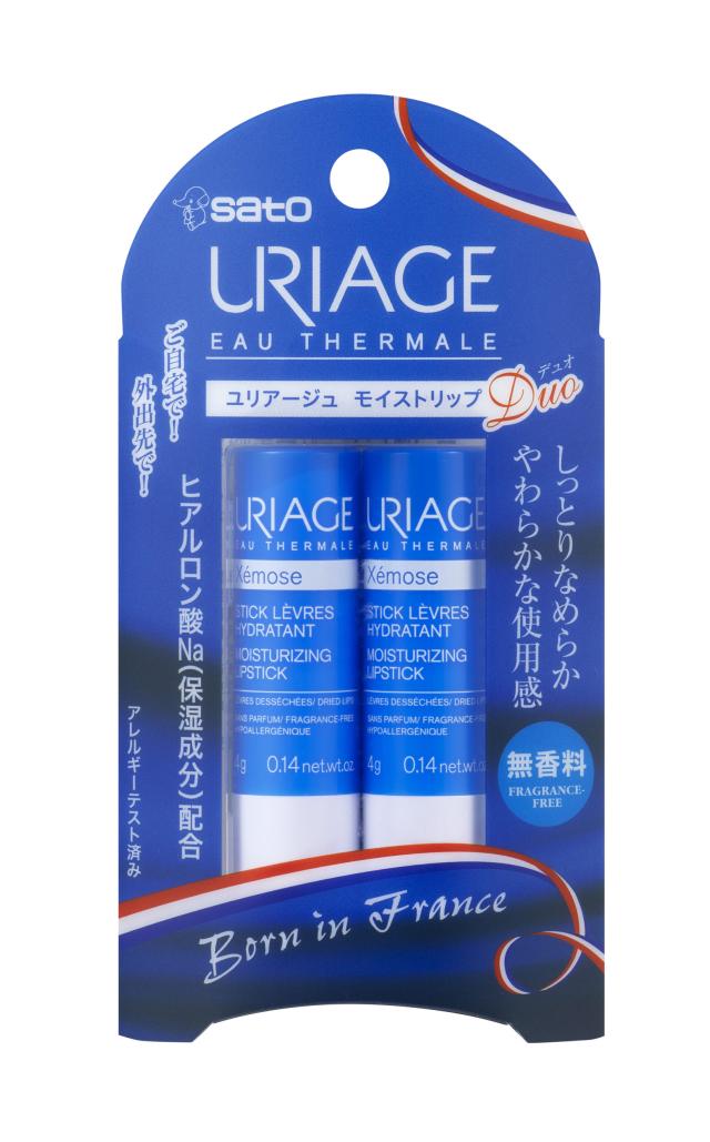 佐藤製薬 ユリアージュ モイストリップクリームDUO（無香料） 4g×2個