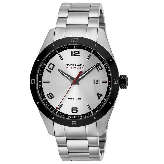 Montblanc モンブラン 腕時計 116057 TIMEWALKER メンズ シルバー