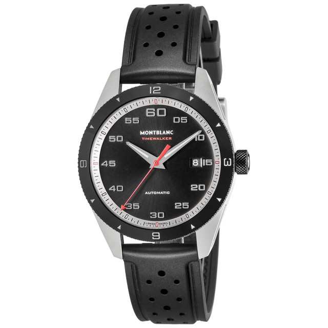 Montblanc モンブラン 腕時計 116059 TIMEWALKER メンズ ブラックの通販は