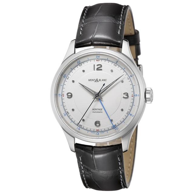 Montblanc モンブラン 腕時計 119948 HERITAGE メンズ シルバーの通販 Montblanc モンブラン 腕時計 119948 HERITAGE メンズ シルバーの通販