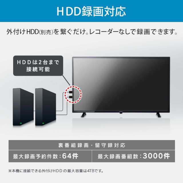 IRIS OHYAMA LT-40C420B（ブラック） 液晶テレビ、薄型テレビ