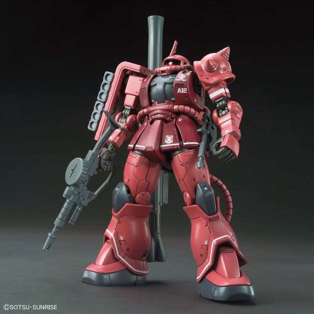 機動戦士ガンダム THE ORIGIN シャア専用ザク2 赤い彗星Ver. HG ハイグレード 1/144スケール プラモデル 模型 ガンプラ