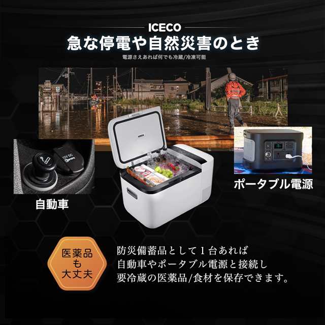 【専用】ICECO ポータブル冷凍冷蔵庫 20Lモデル