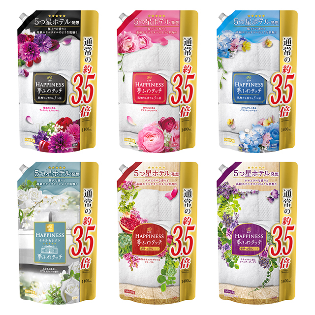まとめ P G 本体 レノアハピネス 上品で心地よいホワイトティーの香り 480ml 夢ふわタッチ 1本