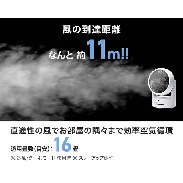 スリーアップ 衣類乾燥機能付サーキュレーター ヒート＆クール HC