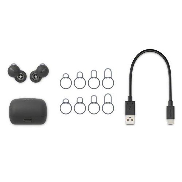 ソニー ワイヤレスイヤホン LinkBuds WF-L900 (H) グレー 小型軽量 約