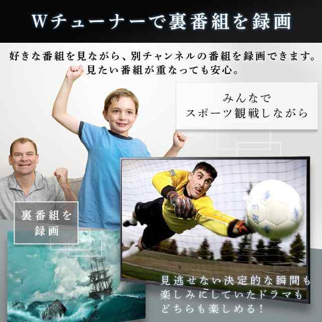 4K対応液晶テレビ 65V型 Fiona 65UB10PC ブラック アイリスオーヤマ