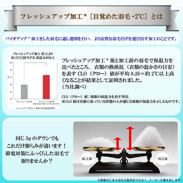 西川 羽毛ふとん 暖かい ウクライナ グースダウン90％ 日本製 綿100