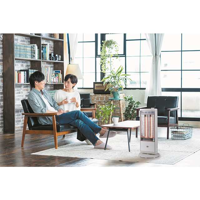 アラジン ヒーター 電気ストーブ AEH-G104F(SW) Aladdin 遠赤