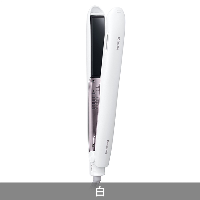 パナソニック ストレートアイロン ナノケア EH-HS9J ヘアーアイロン ストレート用 ナノケア スムースグロスコーティング 海外対応 白 EH-HS9J-W_6