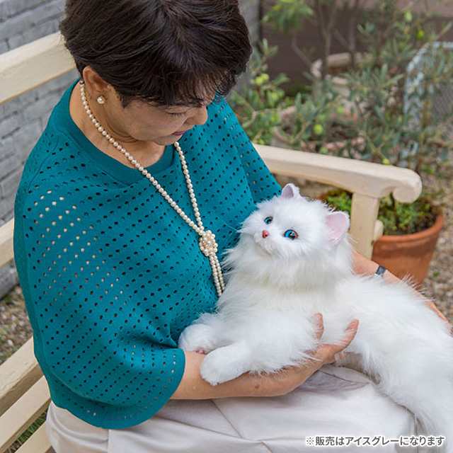 デジレクト しっぽふりふり あまえんぼうねこちゃん アイスグレー