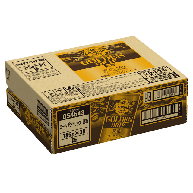 コカ・コーラ ジョージア ゴールデンドリップ 微糖 185g×30本