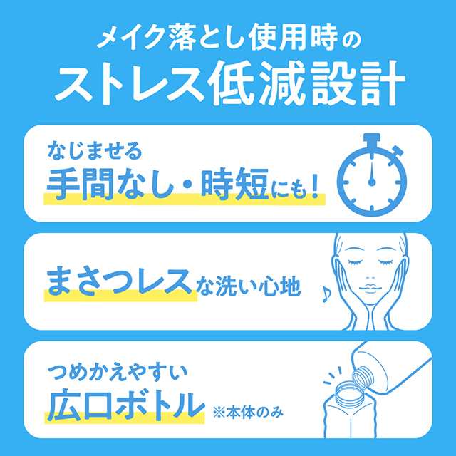 ビオレ ザクレンズオイルメイク落とし 本体 190mL 花王の通販はau PAY