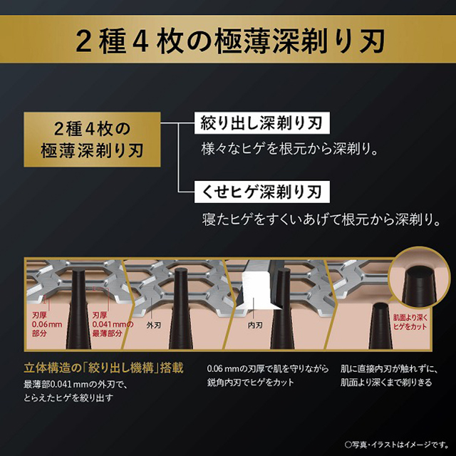 パナソニック ラムダッシュPRO 6枚刃 ES-LS5C-Kの通販はau PAY