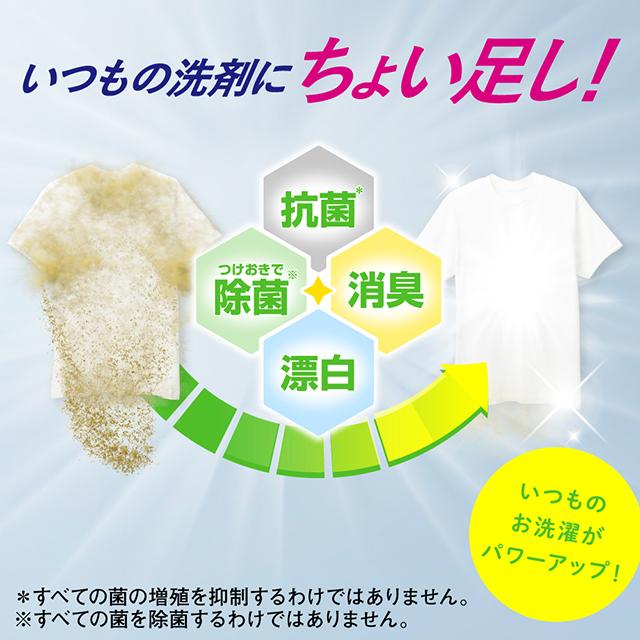 ワイドハイターEXパワー 大サイズ詰め替え用 梱販売用 820mL×15個 まとめ買い 漂白剤 衣料用漂白剤 花王_6