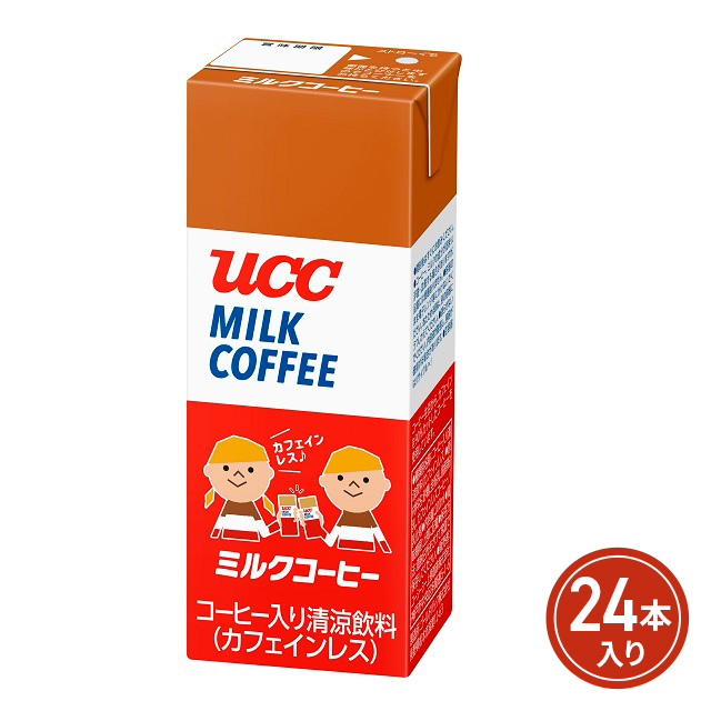 UCC ミルクコーヒー AB 200mL×24本 （24本×1ケース）