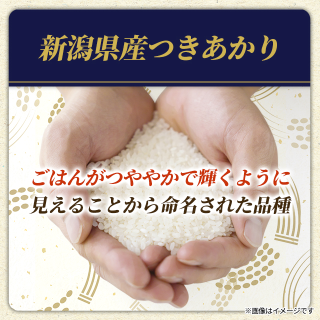 お米 新潟県つきあかり 20kg (5kg×4袋) 精白米 令和7年産 / ブランド米 米 国産 新潟県産 つきあかり_4