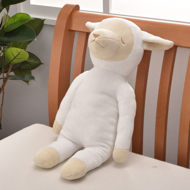 送料込み】 西川 ひつじのメルくん 抱き枕 全長約55cm メルくん