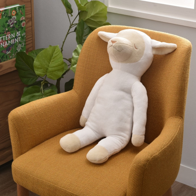 送料込み】 西川 ひつじのメルくん 抱き枕 全長約55cm メルくん