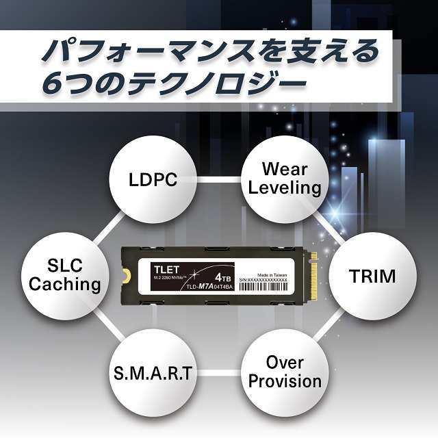 東芝エルイートレーディング(TLET) PS5動作確認済 ヒートシンク搭載 内蔵SSD 1TB PCle Gen4x4 M.2 2280  国内サポート正規品 　　　　　　｜au PAY マーケット