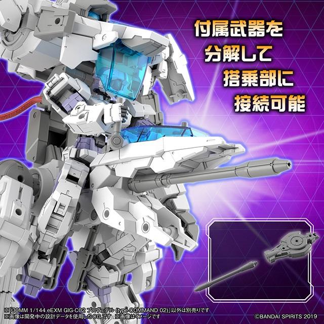 30 MINUTES MISSIONS プロヴェデル (type-COMMAND 02) 30MM 1/144