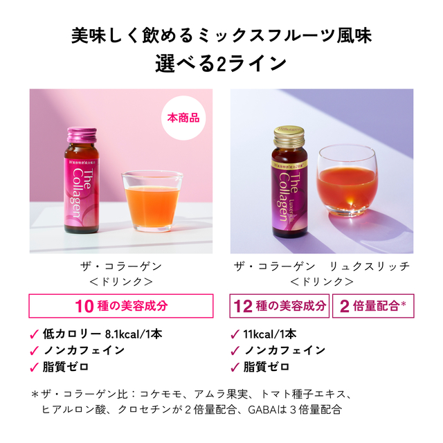 ザ・コラーゲン ドリンク 50mL×10本 資生堂 10種の美容成分を厳選配合