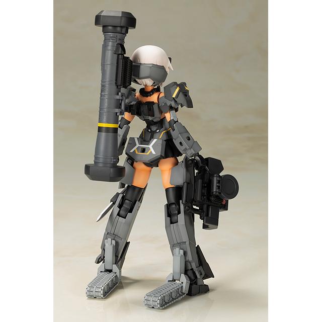 フレームアームズ・ガール 轟雷改[黒] with FGM148タイプ 対戦車