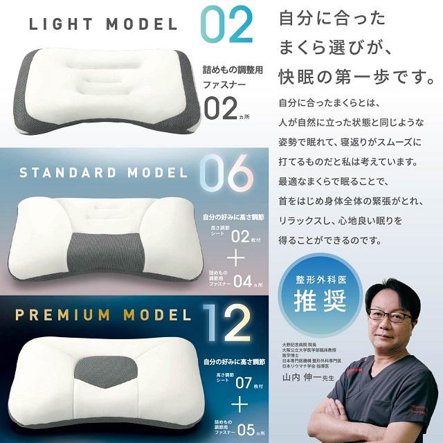 西川 nishikawa 枕 まくら ドクタースリープ枕 ライトモデル