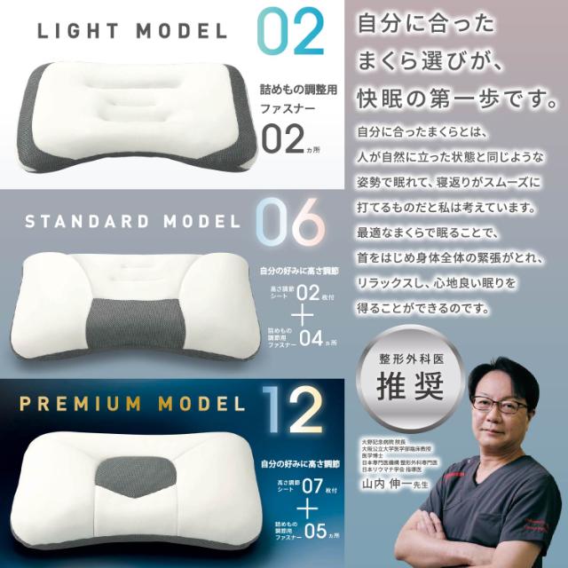 西川 nishikawa 枕 まくら ドクタースリープ枕 スタンダード