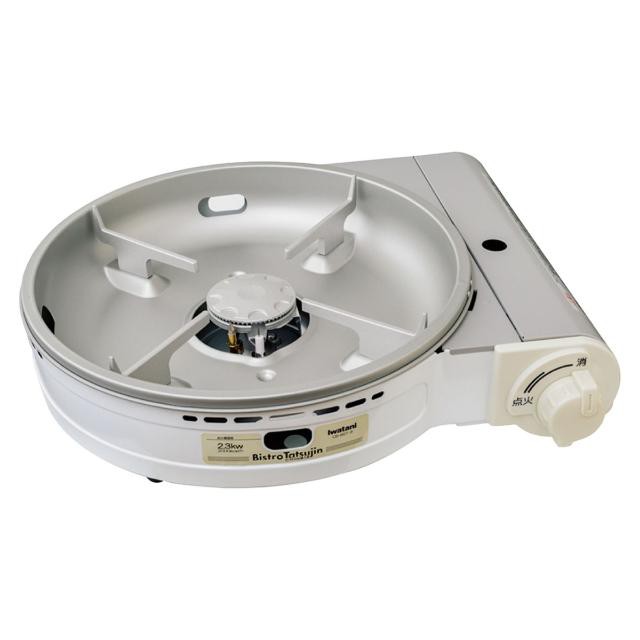 イワタニ ビストロの達人3 CB-BST-3W パールホワイト カセット