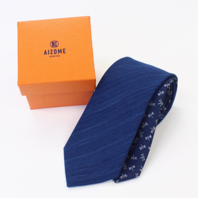日本の織物ネクタイ 藍染 郡内織の通販はau PAY マーケット - au PAY